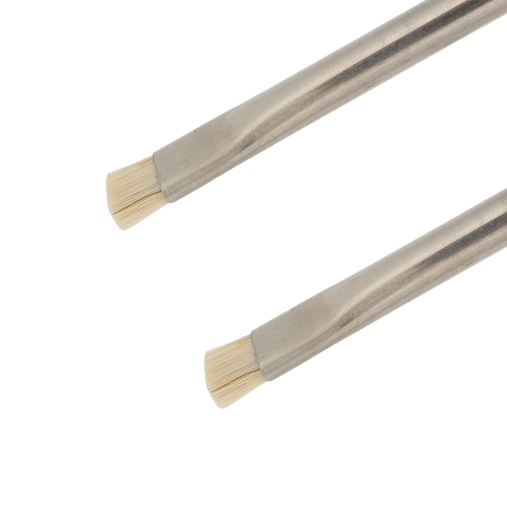 2Pcs Double Head Anti-static Brush Short Bristle Phone Tablet Repair Tool  Phone Accessories