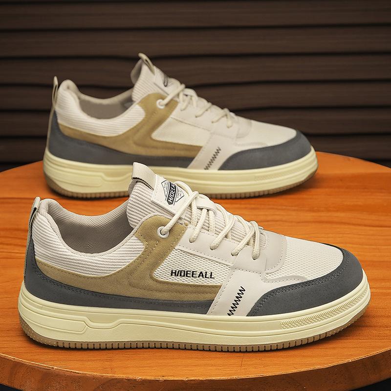 New Sports and Leisure Board Shoes Summer Non-slip and Wear-resistant Men's Versatile Students Low-top Trendy Shoes