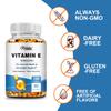 Pslalae Vitamin E 400 IU Capsules - Promote Skin, Supports Immune And Antioxidant Health 120 Capsules