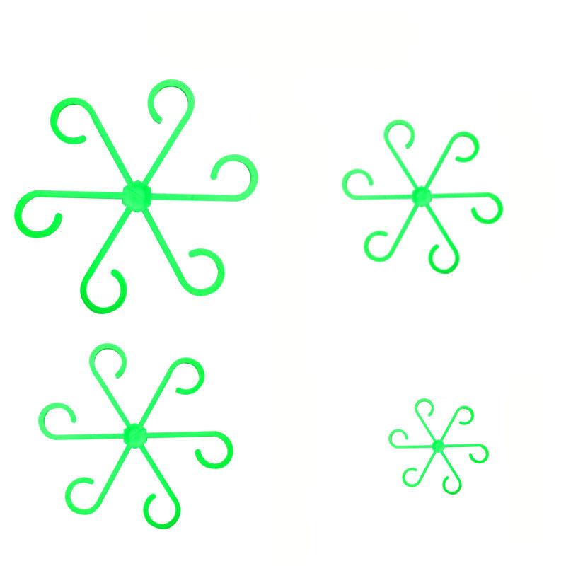 4Pcs Plant Fixing Clips for Green Plants and Flowers, Root and Stem Gathering Clips, Plant Climbing Support Frame, Gardening Tools