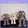 Plush Rabbit Cute Toy With Soft Pp Cotton Filling For Girls Bedroom Gift Doll