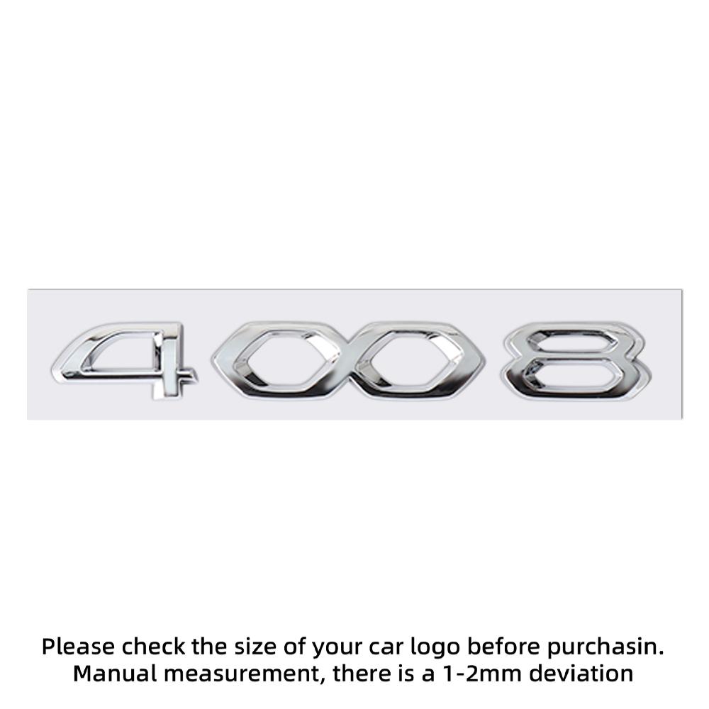 1Pc 3D ABS Letters Car Side Fender Rear Trunk Emblem Badge Sticker Auto Front Hood Logo Decal Accessories