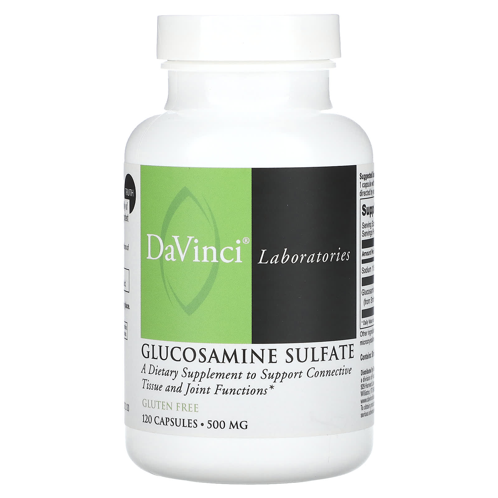 

Glucosamine Sulfate, 500Mg, 120 Capsules