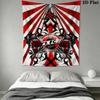 FC KÖLN Wall Tapestry Aesthetic Wall Hanging Printed Fabric Blanket Decorative Tapestries for Bedroom Living Room Home Decor