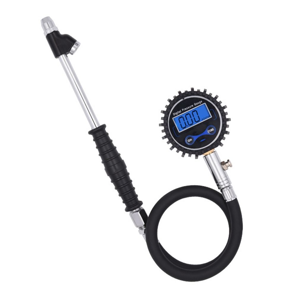 Precision 1/8" NPT Precision: 0.01Bar Digital Tire Pressure Gauge 0-200PSI PSI Meter Tyre Air Gauge