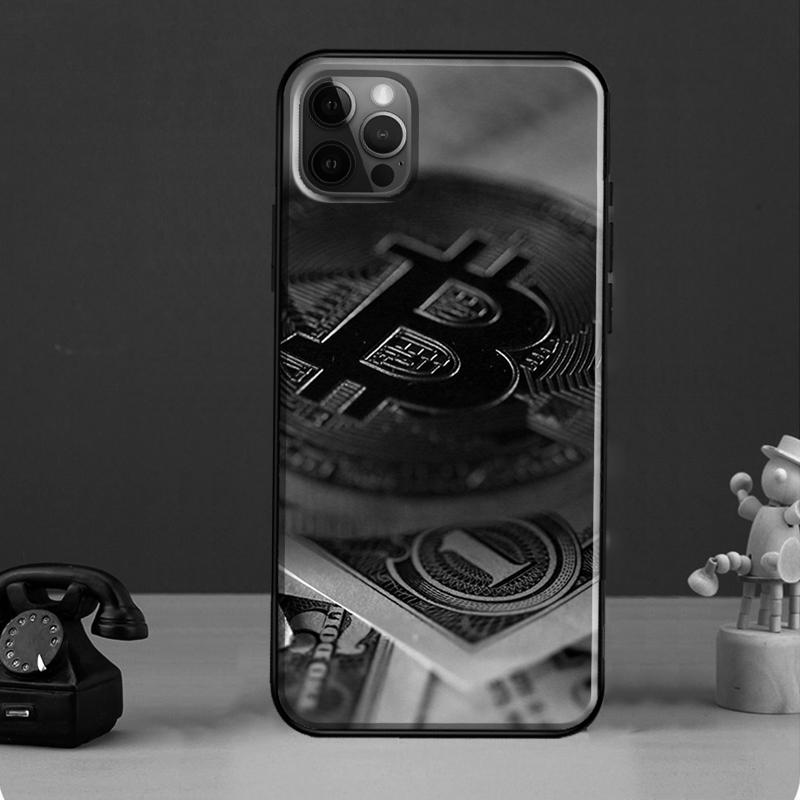 

Силиконовый чехол Bitcoin для iPhone 13 Mini 11 14 12 Pro Max 7 8 Plus X XR XS Max SE 2020 Phone Shell iPhone 14Pro MAX
