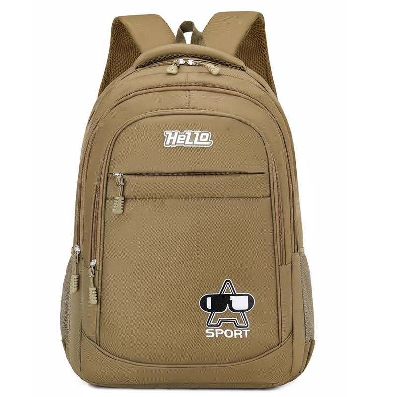 

мода Мужской плечевой рюкзак Большая вместимость Многофункциональная дорожная школьная сумка 15 inches