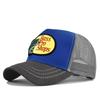 Cappellino a Rete con Visiera Curva e Ricamo a Punto Croce - Cappello da Sole Estivo