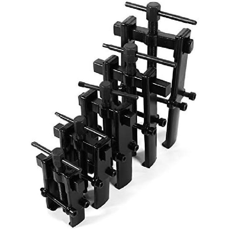 2 Jaw Bearing Gear Puller, Adjustable Two Jaw Bearing Puller Tool Carbon Steel Pump Pulley Remover Straight Type (Size : 4" 4080mm/16"31") Auto