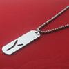 Titanium Steel English Letter Pendant Stainless Steel Unisex Versatile Fashion Accessories Couple Jewelry Necklace