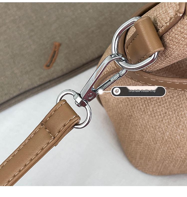 Stylish Large Capacity Versatile Tote Bag, Light Luxury Single Shoulder Casual Underarm Bag for Women