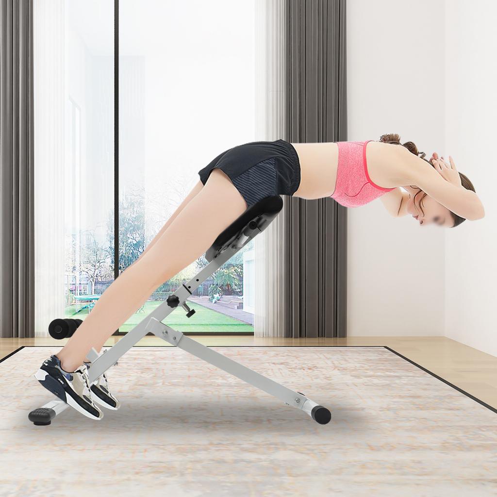 Hyperextension Bench - Adjustable Roman Chair for Home Workout Slimming, Fat-Burning Up To 265 Lbs Weight Capacity