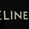 CELINE Front Logo Loose Hoodie Black Men's Size XL Model 2Y321670Q