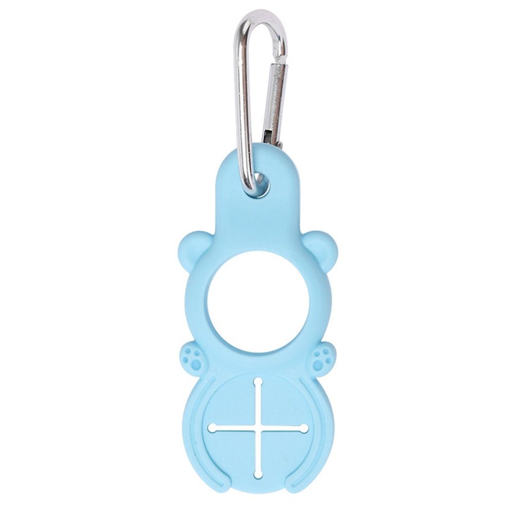 Portable Aluminum Silicone Water Bottle Buckle Easy To Use Cycling Tool Backpack Hanger Hooks Towel Hook Clip