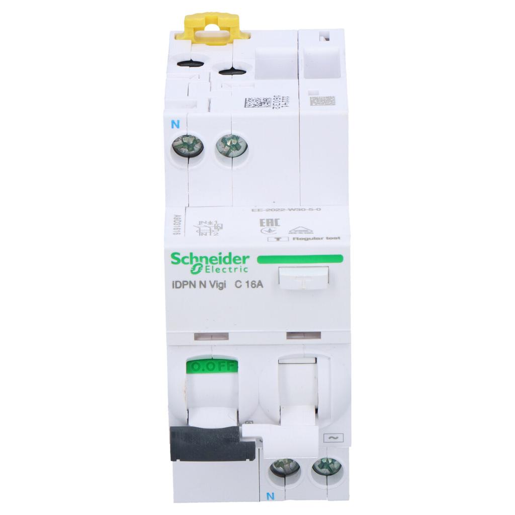Residual current circuit breaker with overcurrent protection iDPNNVigi-C16-30-AC C 16A