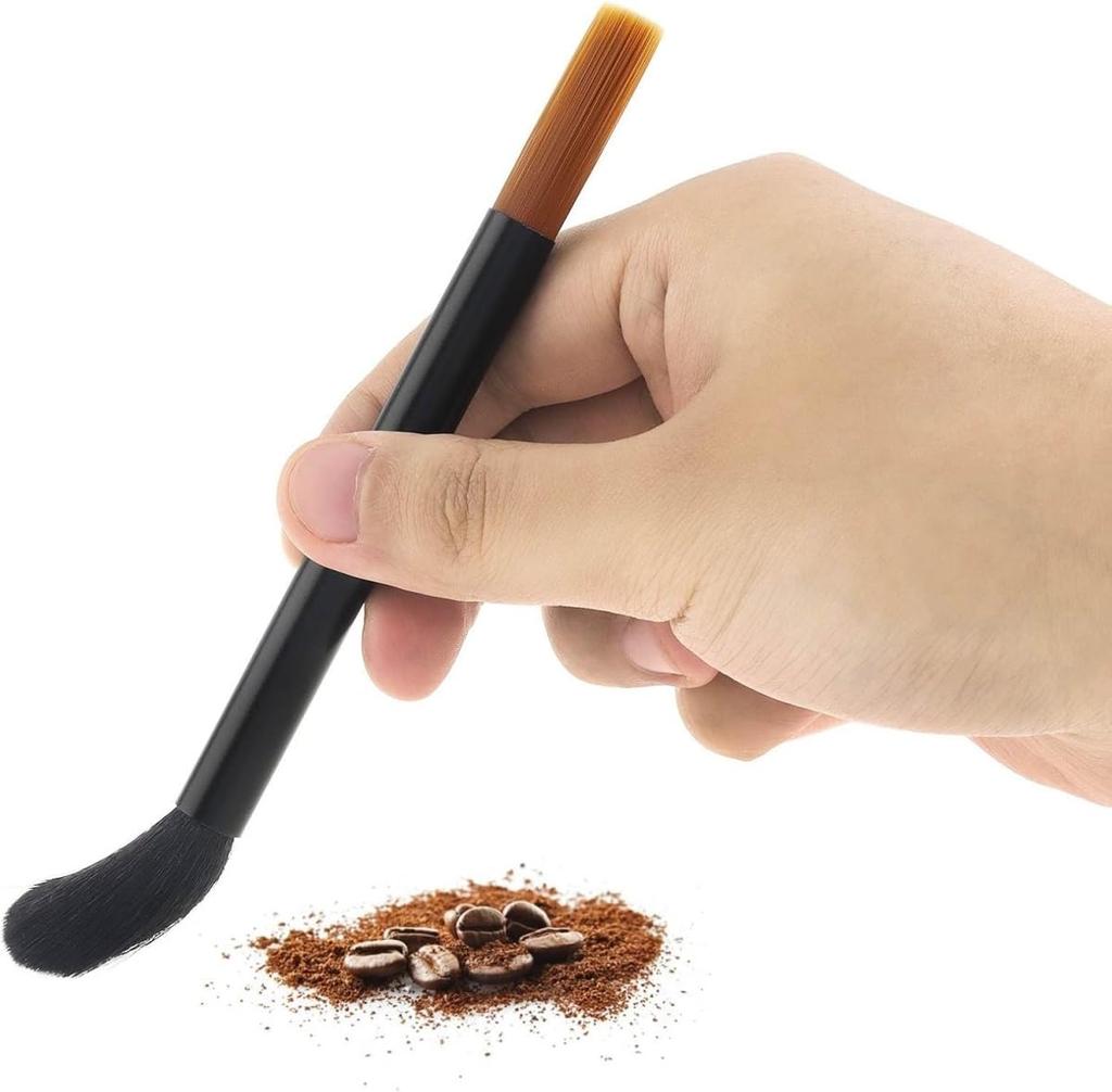 YFFSFDC Kaffeemühle Reinigungsbürste, Doppelseitige Bürste, Antistatisch, Reinigungswerkzeug für Kaffeemühlen