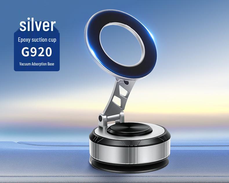 Magnetic Car Dashboard Phone Holder with Vacuum Adsorption