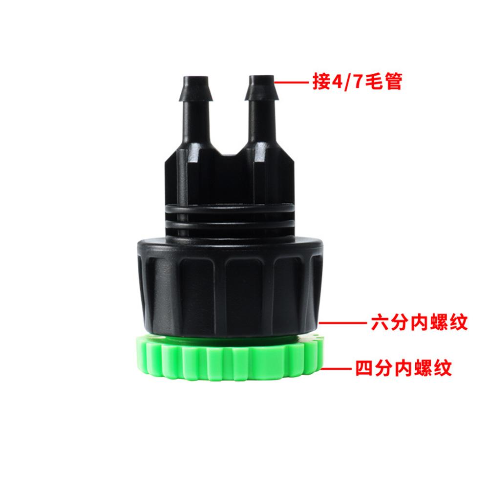 

5 шт. Пластиковый разветвитель-соединитель для садового крана для систем сельскохозяйственного орошения и комплектов для полива из дождевателей China Mainland