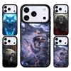 Die Wolf Fierce Handyhülle Für iPhone 17 Air 16 15 14 13 12 11 Pro Max Plus