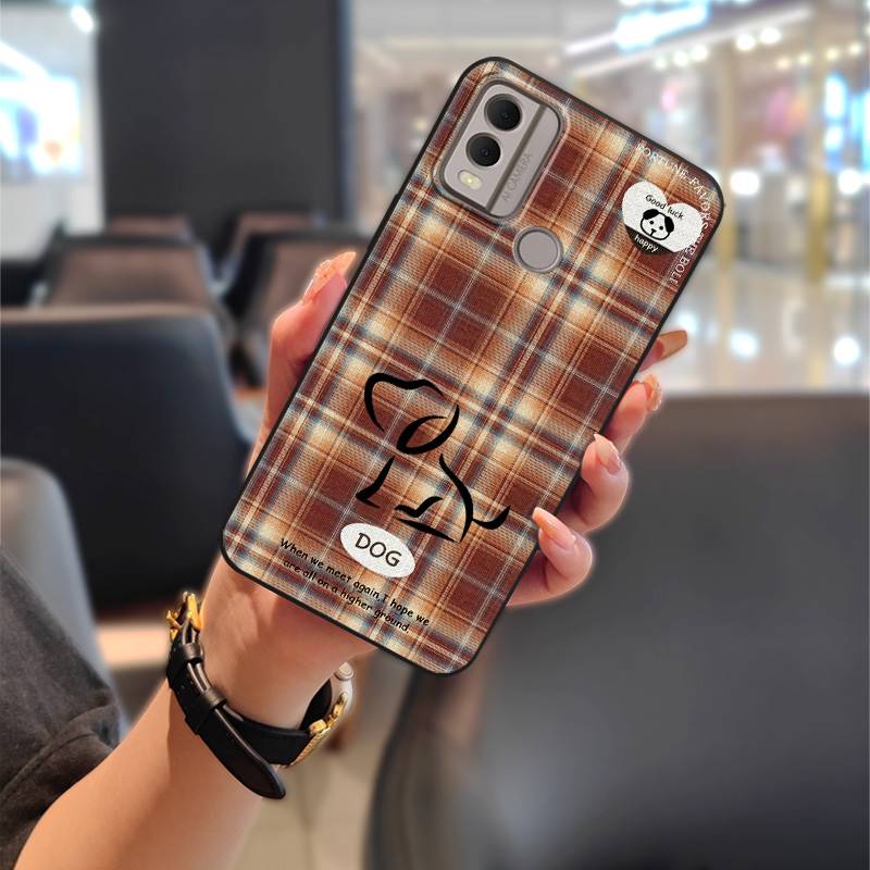 Silicone Animals Phone Case For Nokia C22 Waterproof Protective Anti-dust Cartoon Graffiti Durable Fashion Design Cute