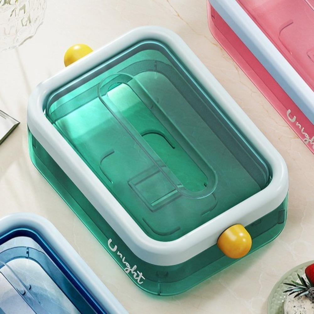 Large Capacity Tissue Storage Box Plastic Tissue Holder Modern Napkin Holder  Bathroom