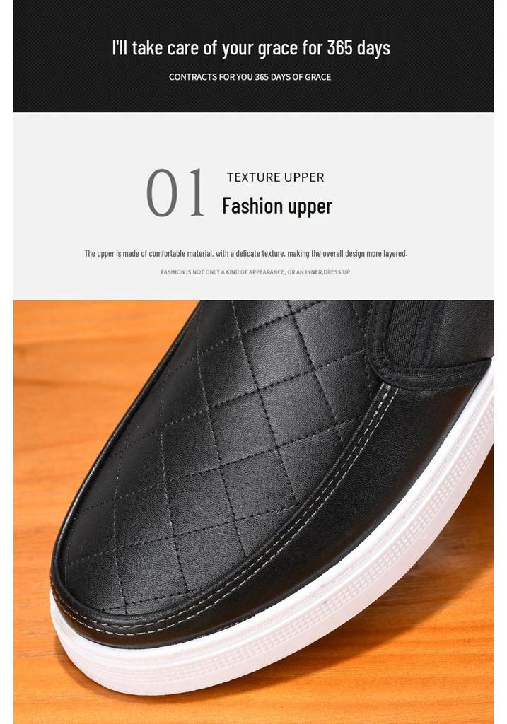 Men's White Non-Slip Casual Nurse Shoes - Comfortable, Lightweight, and Breathable Hospital Work Footwear.