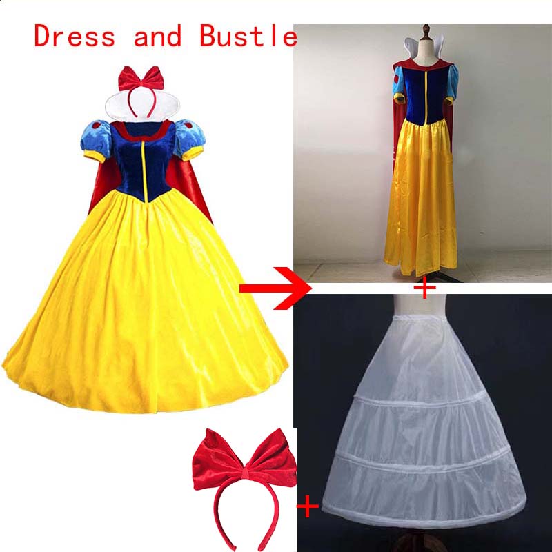 

Хелловін Класичний Делюкс Костюм Принцеси для Косплею Дорослий Великий Розмір S-4xl Сукня Королеви з Казки Вбрання для Рольових Ігор для Дорослих S