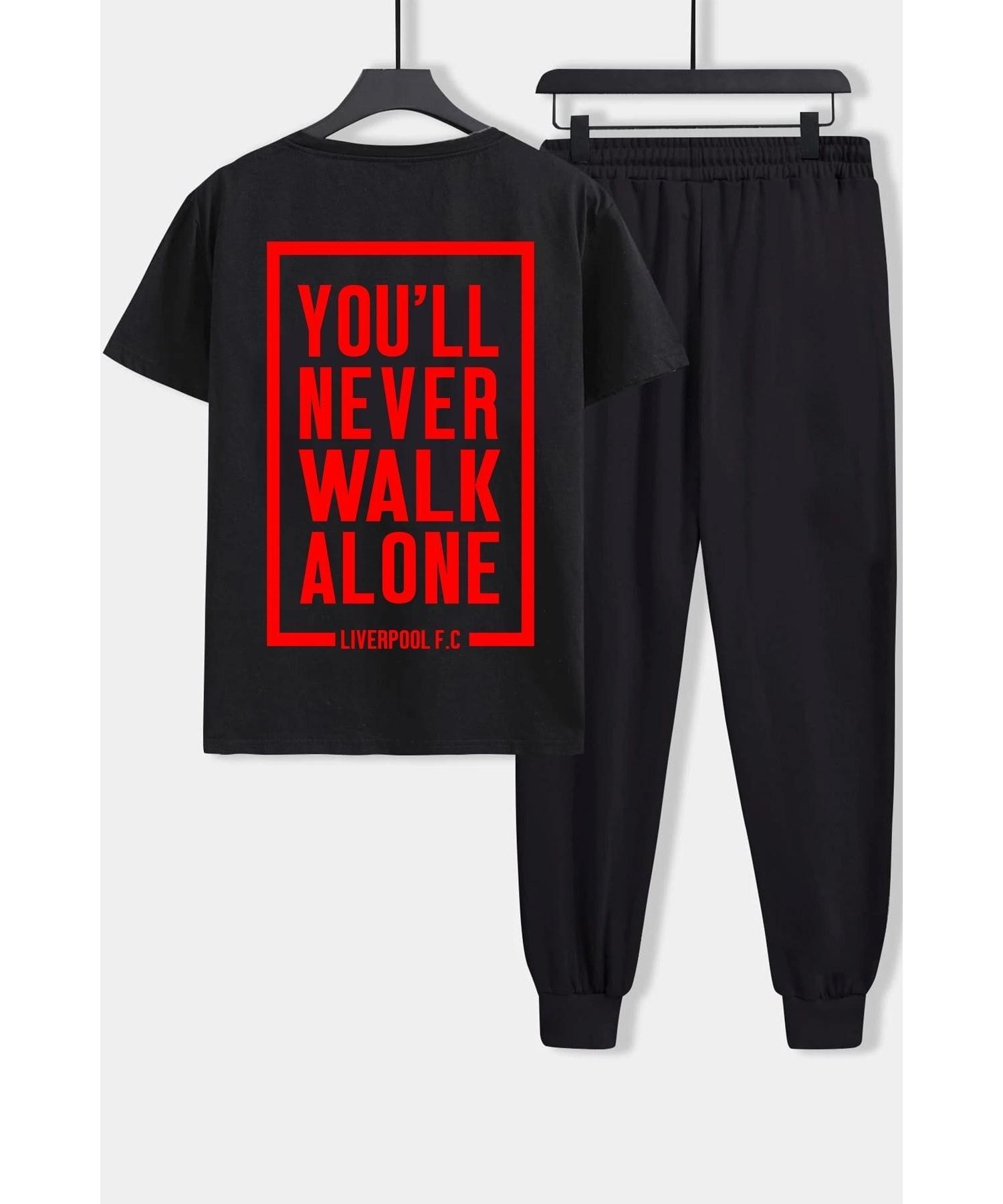 

Спортивный костюм унисекс Lfc с принтом сверху и снизу