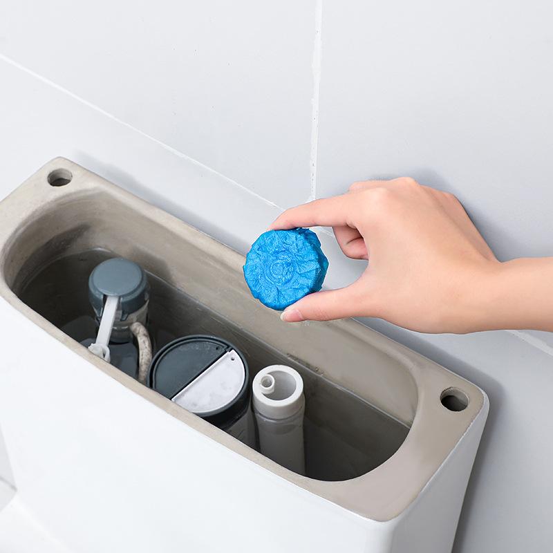 10 packs of blue bubble toilet cleaning spirit, deodorant cleaning block, toilet strong cleaner, fragrance toilet cleaning treasure