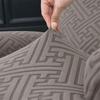 3 Seater Recliner Sofa Cover Jacquard Stretch Reclining Chair Covers Relax Armchair Slipcover for Living Room funda de sillón