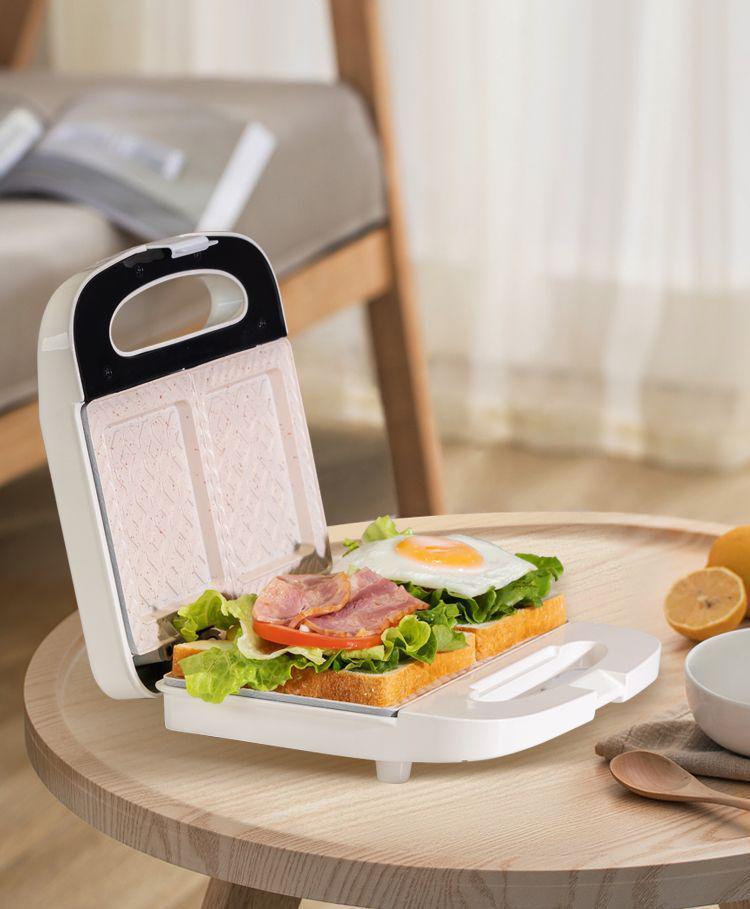 Multi-Functional Breakfast Sandwich Maker: Light Meal Toaster, Press Grill, and Electric Griddle