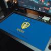 Leeds United Custom Name Large Size Mouse Pad Large Gaming Table Cushion Non-slip Laptop Tablet Big Mousepad XXL Mat Mini PC Playmat With Lock edge