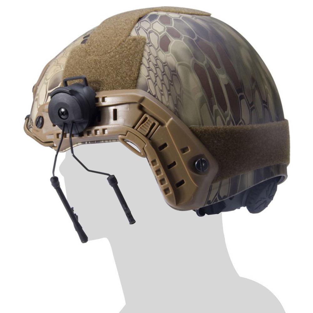 Comtac C2 Tactical Headset with FAST Helmet Rail Mount and Noise Reduction
