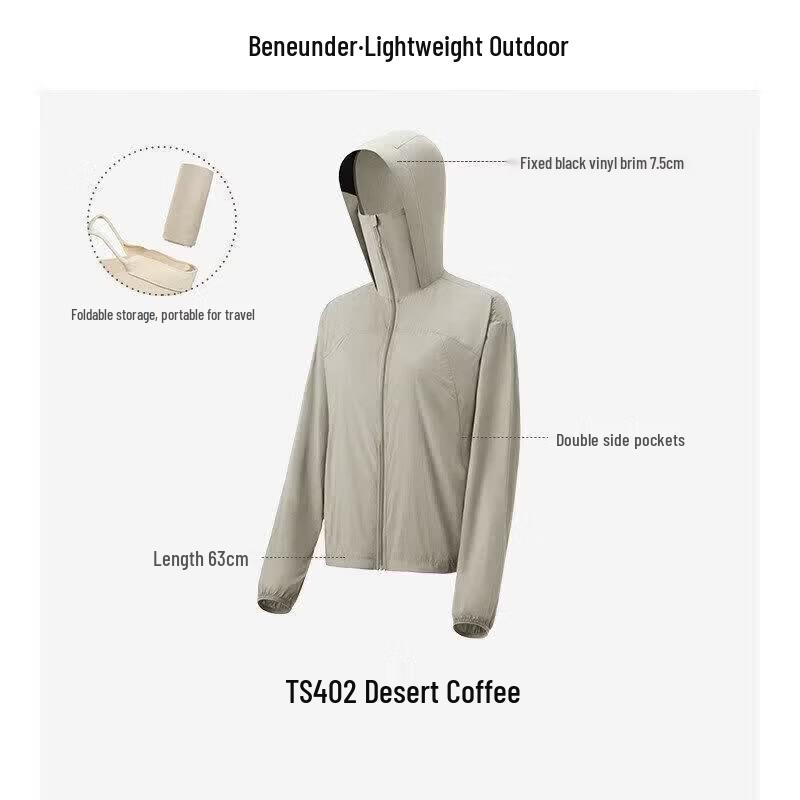 Beneunder Women s Lightweight Sun Protection Jacket