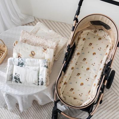 Small Mattress Baby Stroller Pad Cotton Diaper Pad New Baby Seat Mat