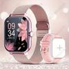 Neue Bluetooth-Anruf-Smartwatch Informations-Push für Männer Frauen Gesundheitsüberwachungsuhr Schrittzähler Smartwatch für Android iOS HT30