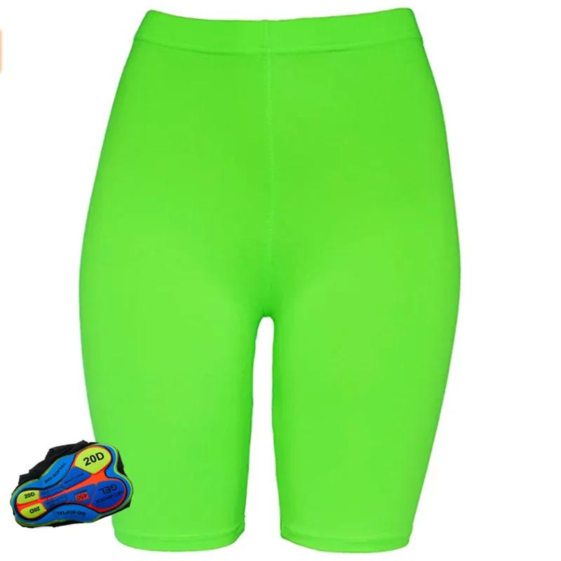 Pantaloncini da Ciclismo Imbottiti in Gel 20D Pro Team Uomo Pantaloncini Corti da Bicicletta Pantaloni da Mountain Bike Calzamaglia Abbigliamento Sportivo Abbigliamento da Bicicletta