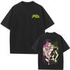 Anime Jojo Bizarre Adventure T Shirt Narciso Anasui Jolyne Cujoh Print Tshirt Unisex Women Unisexga Fashion Casual Tshirt Fans Gift