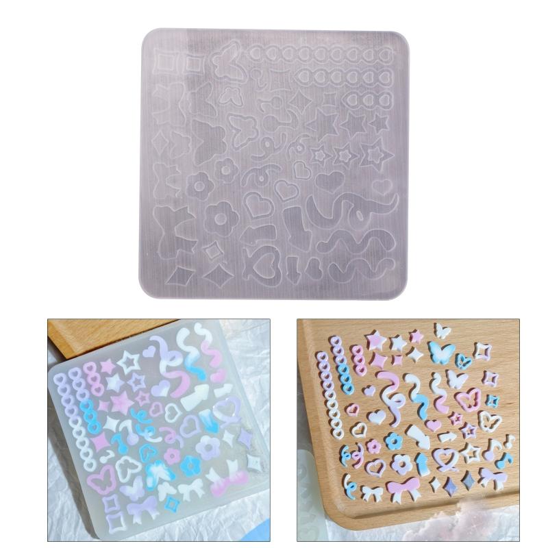 Resin Shaking Cup Mold Silicone Casting Mold Epoxy Resin Quicksand Mold Hollow Mold for Keychain Pendant Jewelry Making