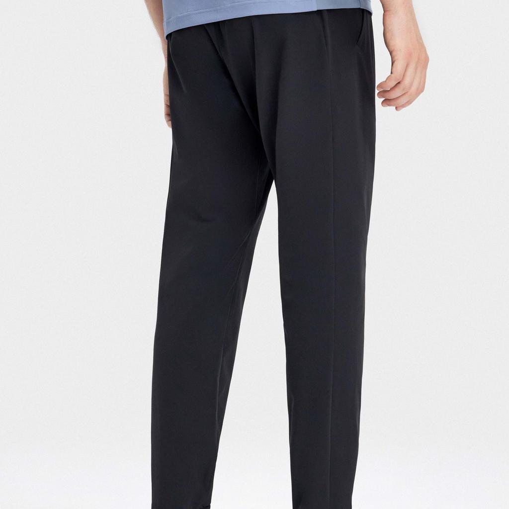 Fila Latte Girl 3.0 Basic Simple Straight Leg Sports Long Knit Pants Men Bottoms Deep-Black A11M321802F-BK