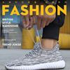 2024 spring and summer new fly-woven women's shoes Korean version trend casual breathable mesh sneakers coconut crab