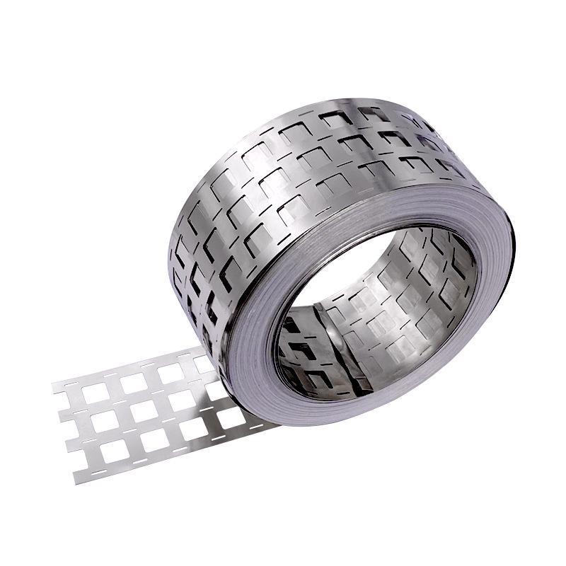 18650 Battery Holder: 2, 3, 4, 5 Parallel Nickel-Plated Steel Connector with 20.25MM Hole Spacing Per Meter