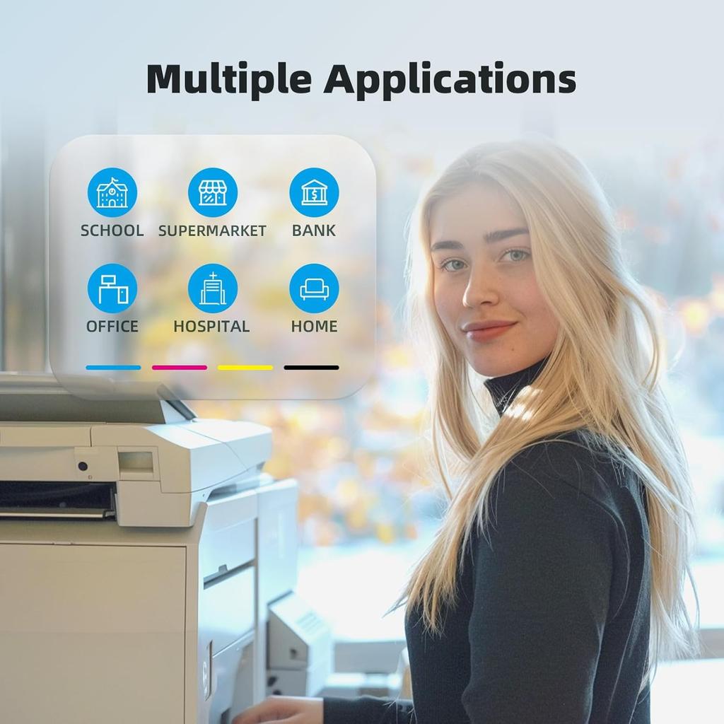 LC406 Ink Cartridges Compatible for Brother LC 406 LC406XL use to Brother MFC-J4535DW MFC-J4335DW MFC J5855DW MFC-J6555DW MFC-J6955DW Printer (4