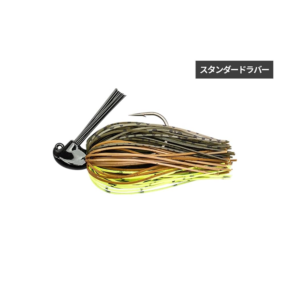 [JACKALL] Anarchy Standard Rubber Jig 11g Green Pumpkin Chart
