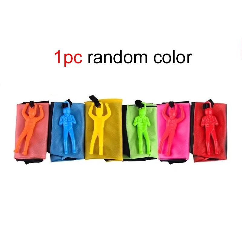 

1~5pcs Hand Throwing Parachute Mini Soldier Camouflag Teaching Incentive Supplies School Supplies Spring Outing Gift TMZ