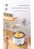 Multifunctional Electric Rice and Porridge Cooker with Steaming and Hot Pot Features