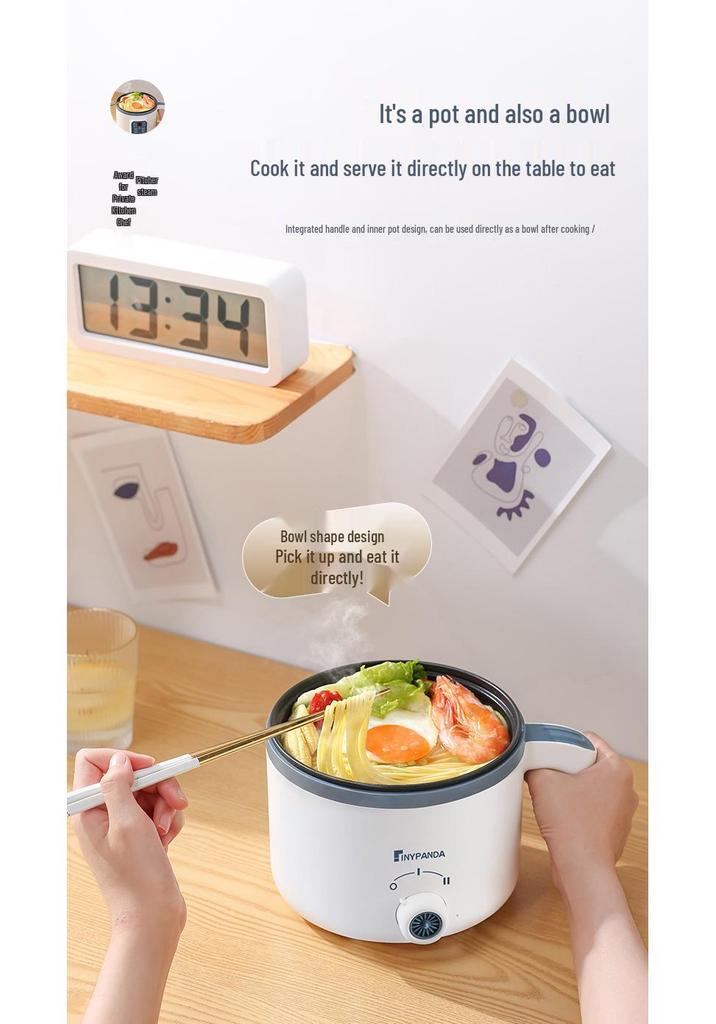Multifunctional Electric Rice and Porridge Cooker with Steaming and Hot Pot Features