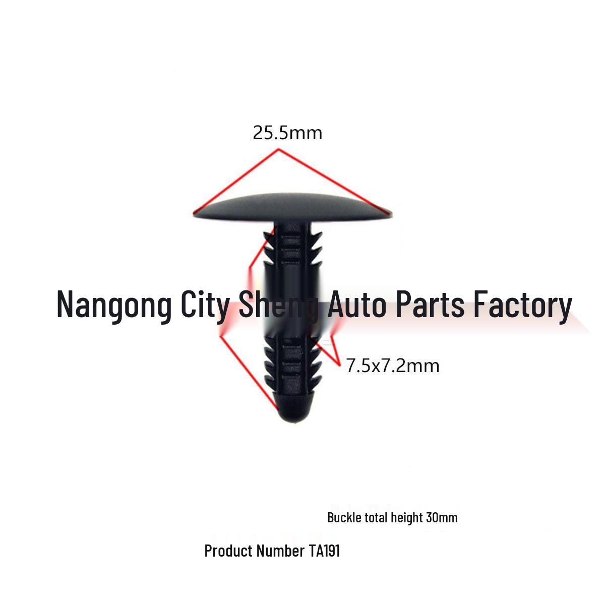 

Chrysler Dodge Interior Trim Panel Clips & Decorative Lining Fasteners 10000 pcs