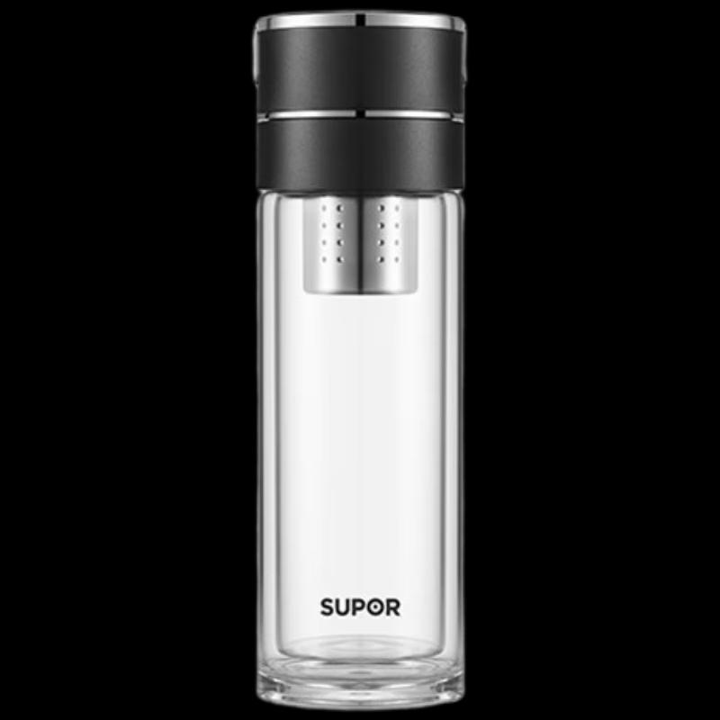 SUPOR Double-Layer Tea Infuser Glass Bottle