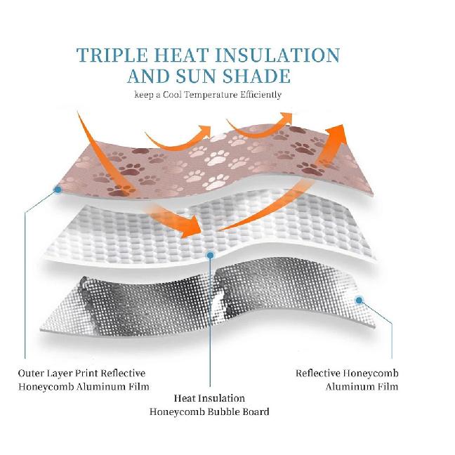 Paris Britney Lindsay Heated Windshield Sunshade Car Window Windscreen Cover Sun Shade Auto Sun Visor Car-covers